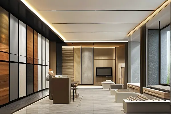揚州家裝建材展示廳實景