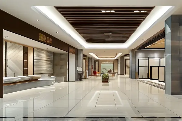 品質(zhì)建材家居城內(nèi)景展示