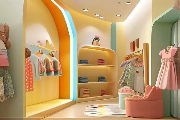 童裝店內(nèi)部裝修效果展示