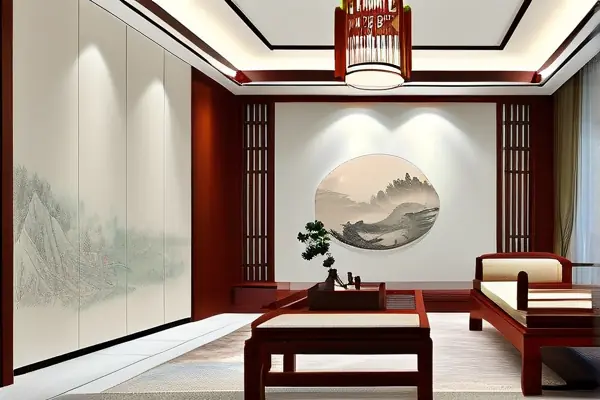 中式客廳裝修效果圖展示