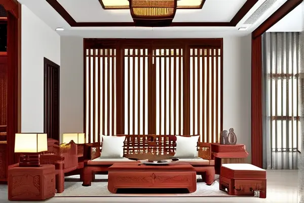 中式客廳裝修效果圖展示傳統(tǒng)與現(xiàn)代融合的設(shè)計(jì)