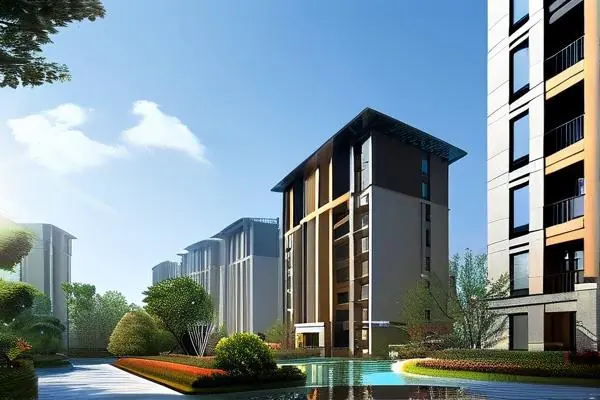 聯發悅尚居小區外景及業主收房場景
