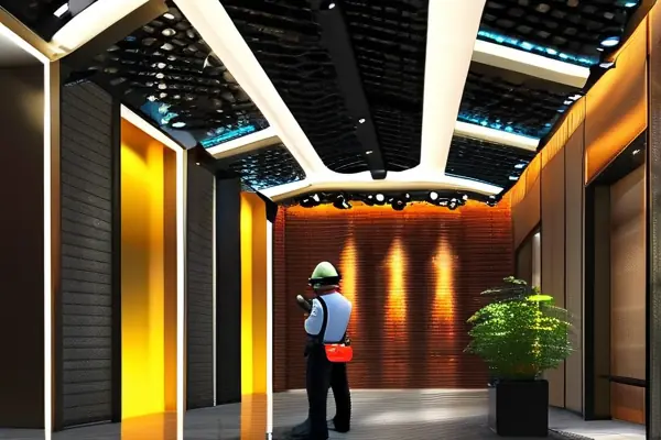 揚州某娛樂會所裝修現場實拍-消防系統施工細節展示