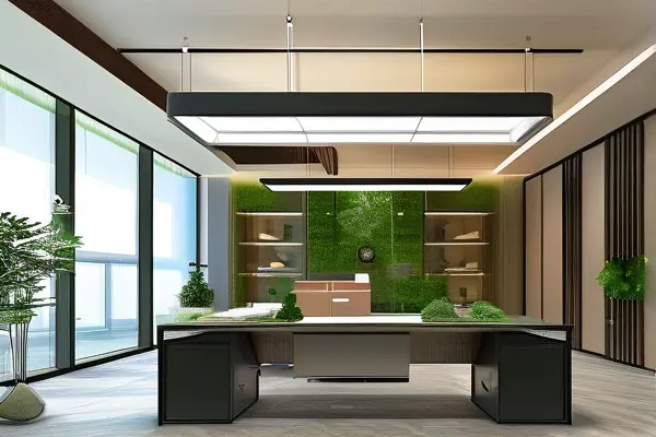 辦公樓裝修風水布局示例圖