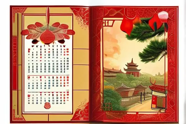 黃歷吉日頁面與喜慶搬家場景