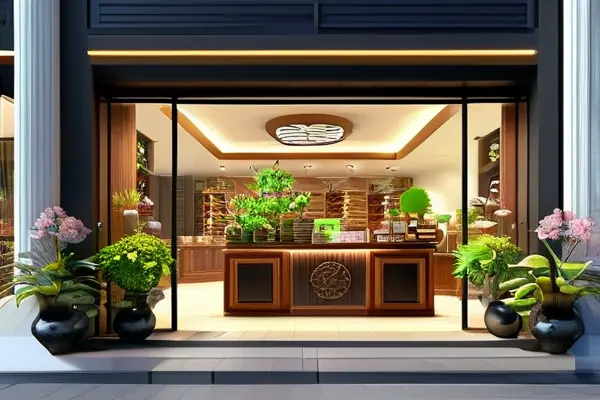 符合風(fēng)水原則的店面裝修實景圖
