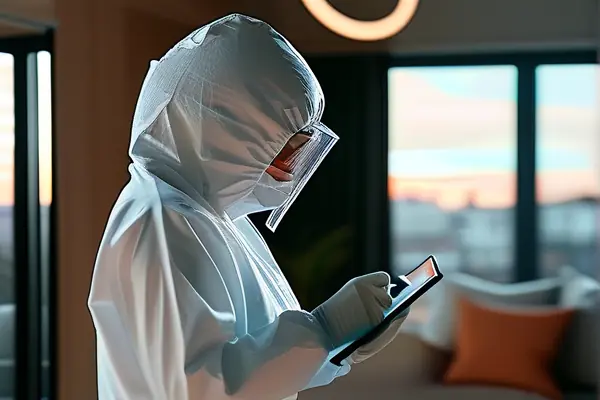 專業人員進行房屋環保檢測