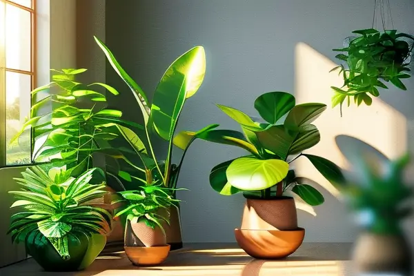 辦公室綠植盆栽擺放效果圖