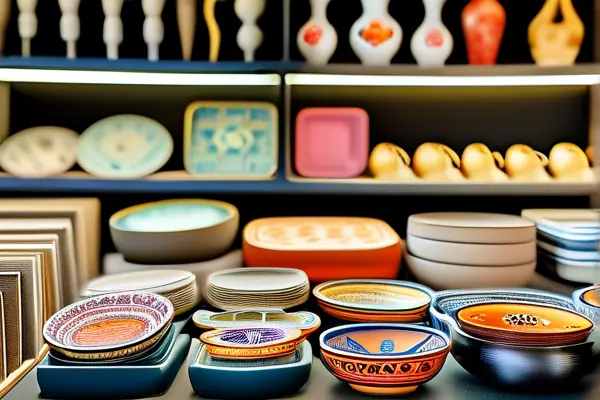揚州工藝品市場展示