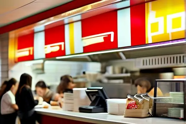 符合風水布局的快餐店內部環境展示