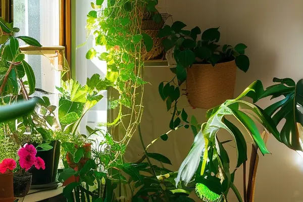 室內花卉植物布置效果圖