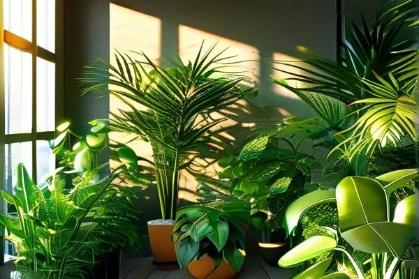 辦公室內綠色植物租賃效果展示