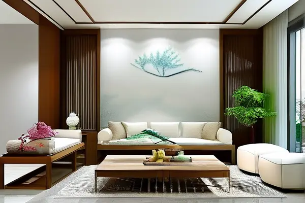 現(xiàn)代家居客廳裝修風(fēng)水布局效果圖
