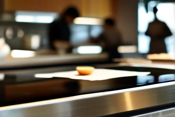 不銹鋼板才制作的廚房臺面實際應用場景