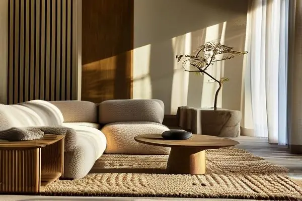 現(xiàn)代風格客廳地毯效果實景展示