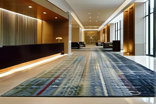 高檔酒店商用地毯實景圖