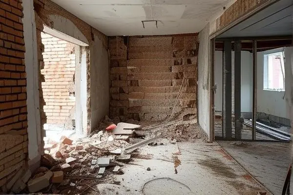室內裝修拆除施工現(xiàn)場