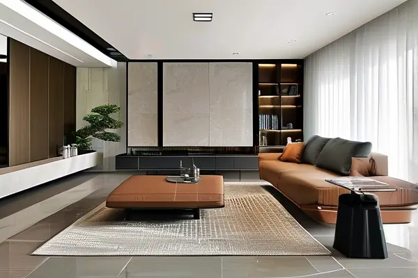 精裝修客廳實景展示