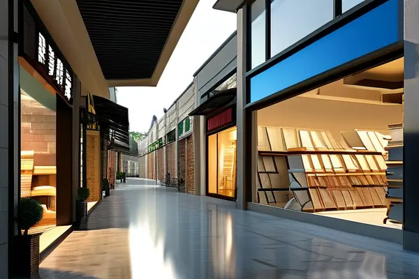 揚州建材市場實景拍攝