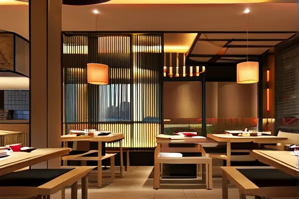 現代風格火鍋店裝修效果圖展示