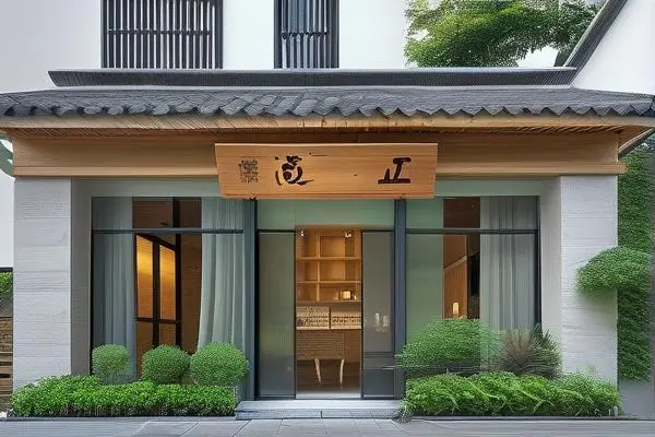 揚州特色民宿外觀展示