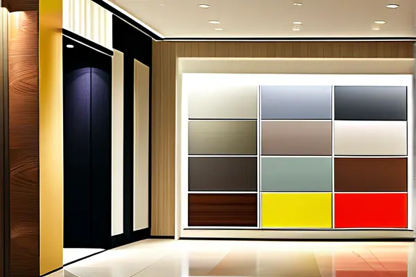 商場裝修板材展示