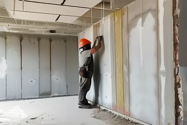 專業(yè)人士進行新房驗收工作