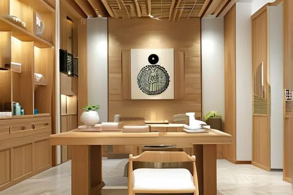 專業舒適的中醫診所內部裝修效果圖