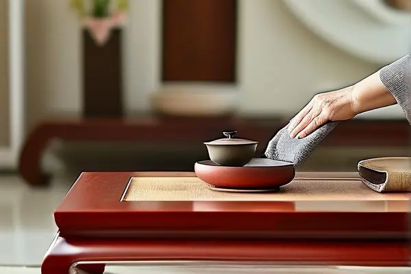 紅木家具日常保養(yǎng)示范