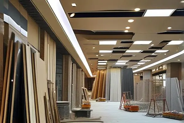 商場裝修施工現場