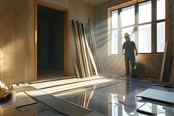 室內(nèi)施工場景展示