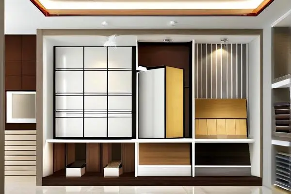 室內(nèi)裝潢材料選購(gòu)場(chǎng)景圖