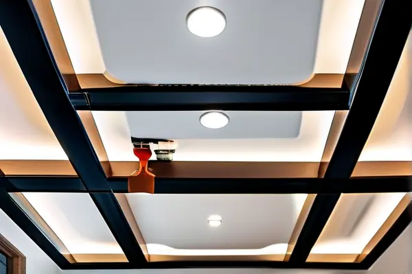 龍牌烤漆龍骨安裝施工現場