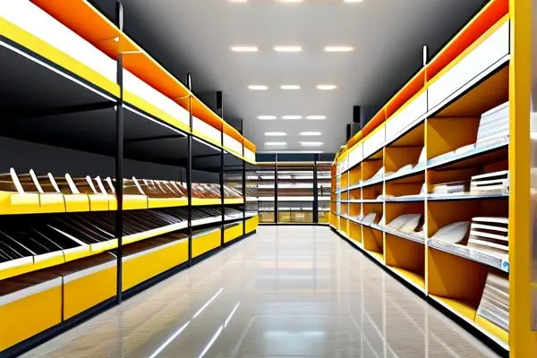 揚(yáng)州建材市場內(nèi)裝修龍骨展示區(qū)