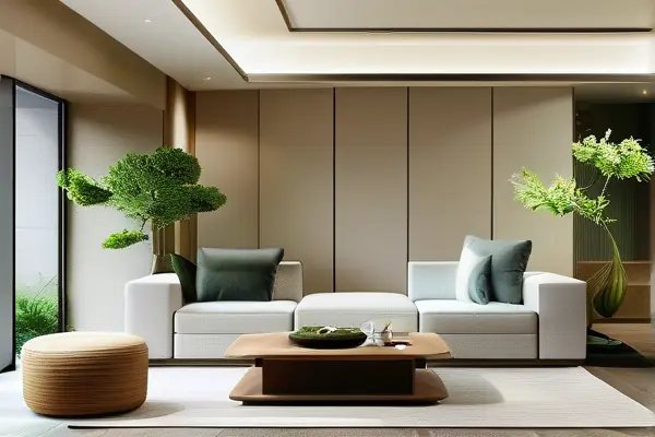 現(xiàn)代家居客廳風(fēng)水布局效果圖