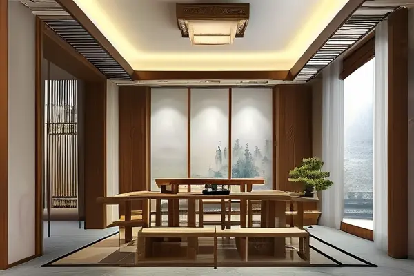 中式會所裝修效果圖