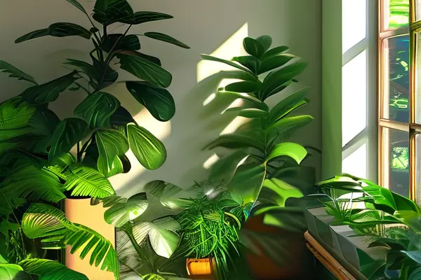 低價室內凈化綠植擺放效果圖