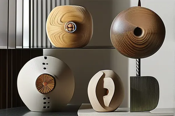 現代家居裝修工藝品展示