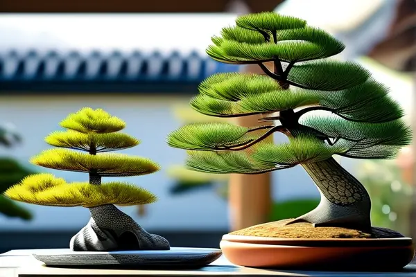 多種花卉盆景藝術展示