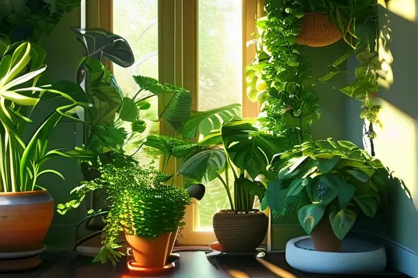 室內凈化植物擺放效果圖