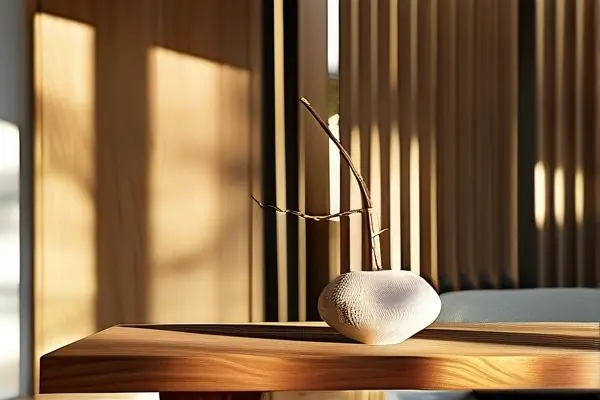 現(xiàn)代家居中的木質(zhì)裝修工藝品展示