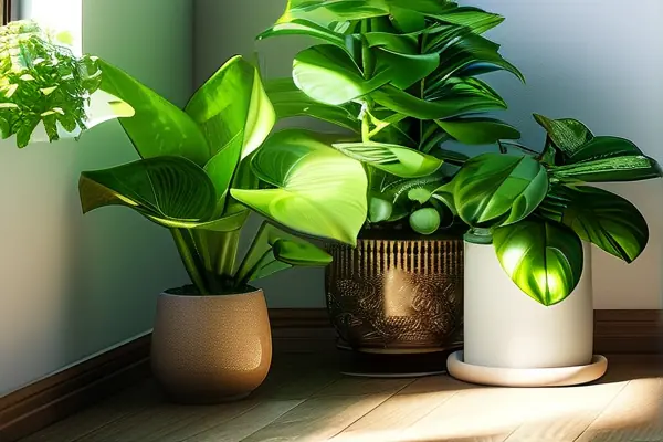 室內凈化植物盆栽包展示效果圖