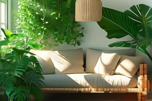 室內凈化植物擺放效果圖