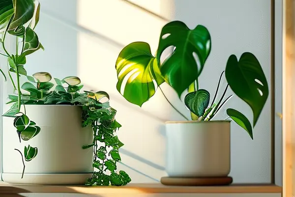 多種四季適用的室內空氣凈化植物擺放效果實拍