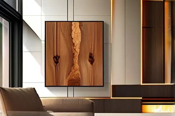 精美木雕工藝品在現代客廳中的展示效果