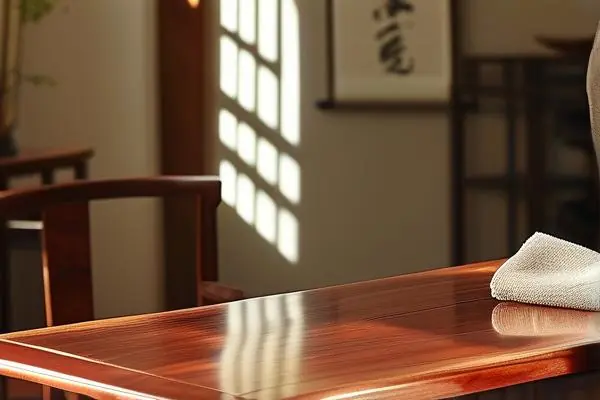 正確保養(yǎng)紅木家具的示范圖