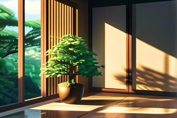 新婚夫婦在新家收到發財樹作為禮物