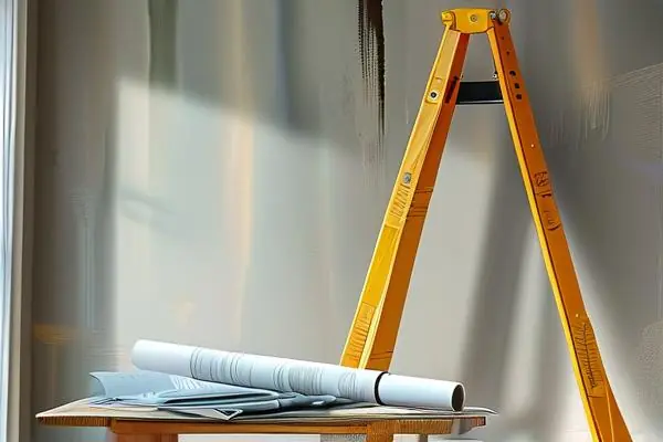 油漆施工與合同簽訂示意圖