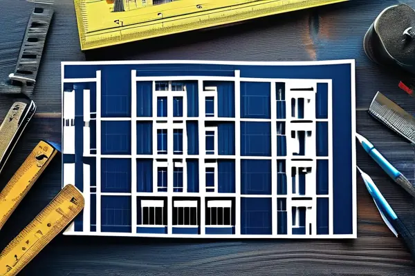 辦公樓結構拆改工程圖紙與報價單展示
