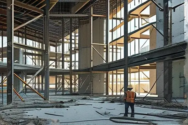 辦公樓拆改施工現場實景圖